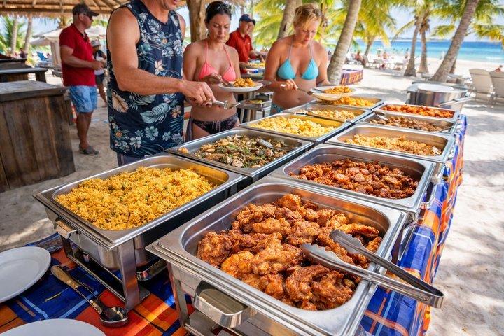 Saona Island Speedboat Tour fra Punta Cana + Naturpool
