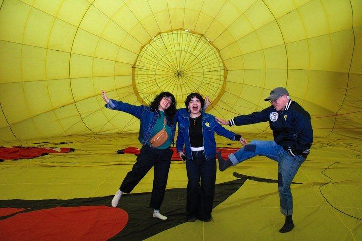 Flight Hot Air Balloon over Teotihuacan Cave Breakfast