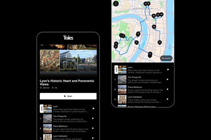 Self-Guided Tours in Lyon with 100 Captivating Audio Stories
