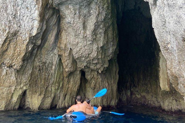 Syracuse: Kajakexcursie tussen de grotten en Ortigia
