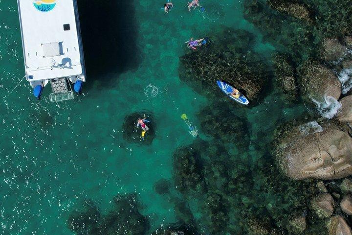 Excursion découverte de l'île magnétique avec plongée en apnée et paddle
