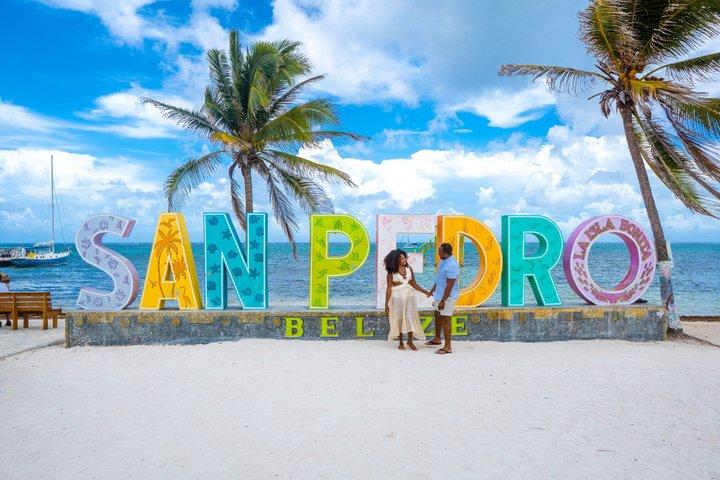 Fotograf in San Pedro, Belize