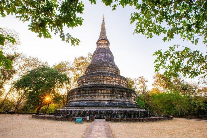 Nattur i Wat Umong og Doi Suthep i Chiang Mai med afhentning