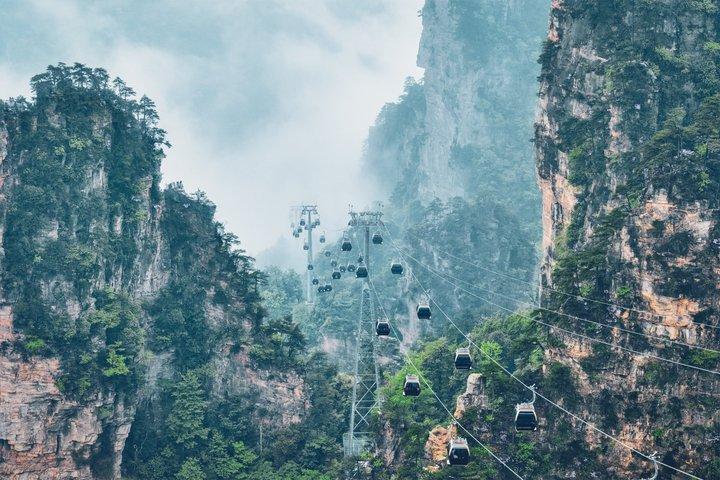 Tour privato della montagna e del vetro di Zhangjiajie Tianmen