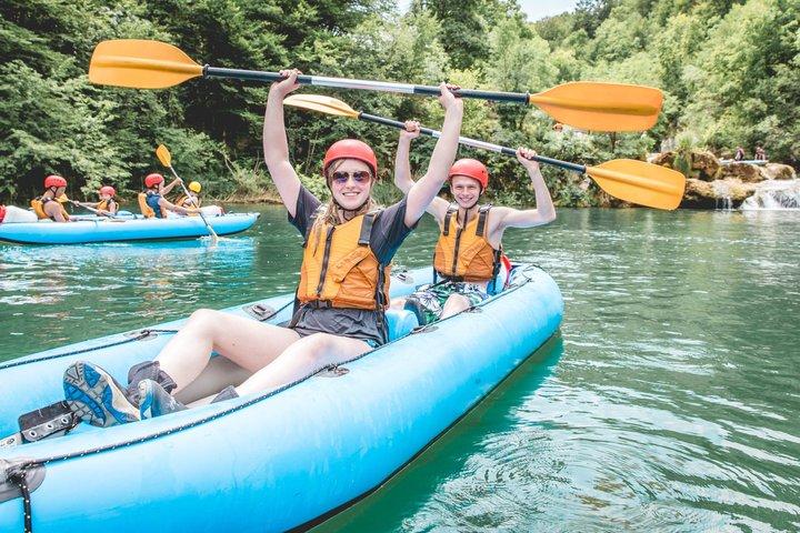 De Zagreb: Kayaking Canyon e excursão de um dia em Rastoke Village