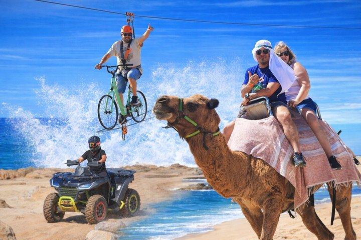 Cabo San Lucas 3 - i - 1 Combo: Sky cykel, kameler eller heste, og ATV