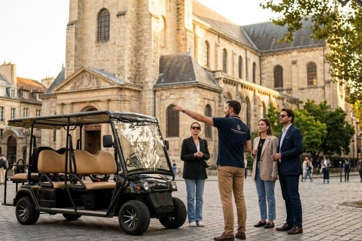 Private Golf Cart Tour: Paris Landmarks & Hidden Gems