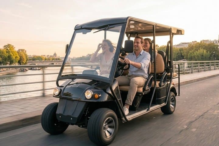 Private Golf Cart Tour: Paris Landmarks & Hidden Gems