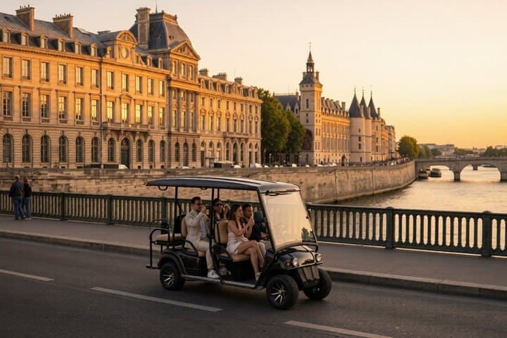 Private Golf Cart Tour: Paris Landmarks & Hidden Gems