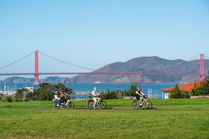 Golden Gate Bridge fietsverhuur met Sausalito Drop-off