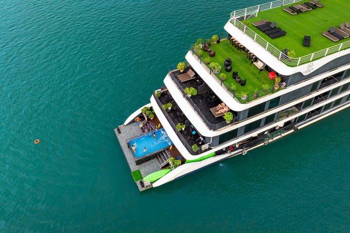 2 Tage Venus Luxus Kreuzfahrt Halong und Lan Ha Bay von Hanoi