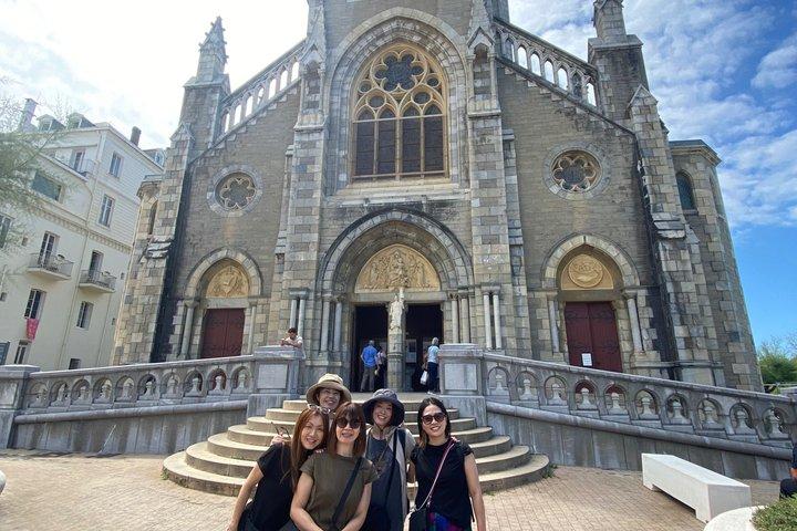 サン セバスティアン発ビアリッツとフランス バスク海岸のプライベート ツアー
