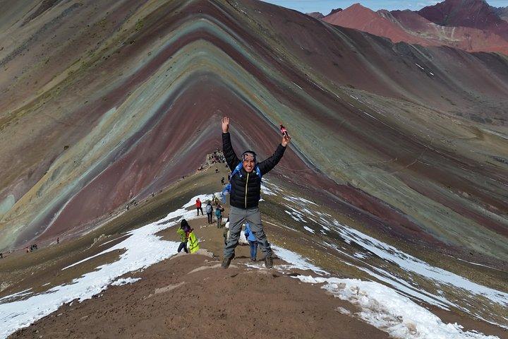Rainbow Mountain Tour de 1 dia saindo de Cusco Hike Vinicunca