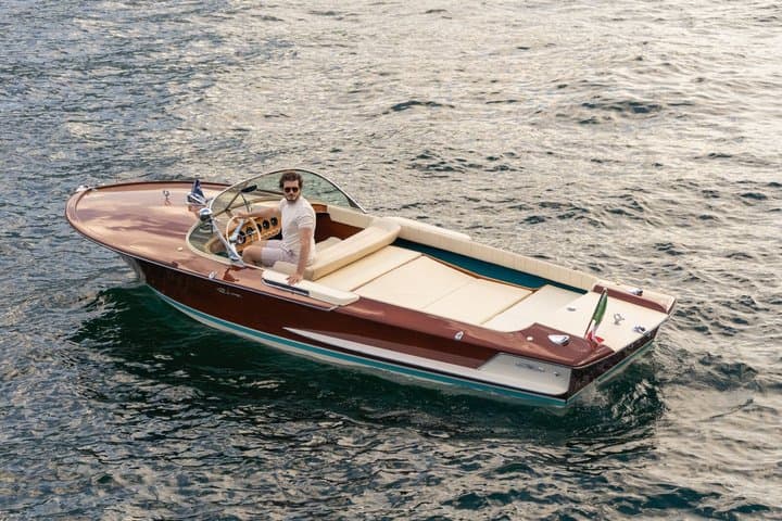 Private Lake Como Cruise on the 1969 Riva Olympic Elisabetta