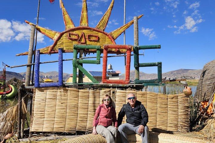 Halve dagtour Uros drijvende eilanden Puno
