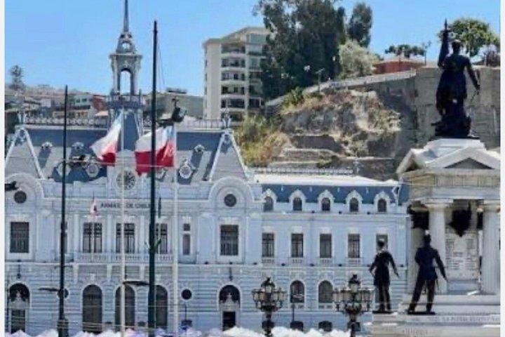 Santiago: Valparaíso und Viña del Mar + Bootsfahrt entlang der Küste
