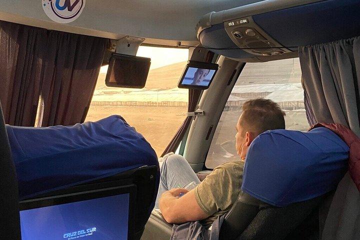 Nazca lines flight from Lima luxury bus or private transfer