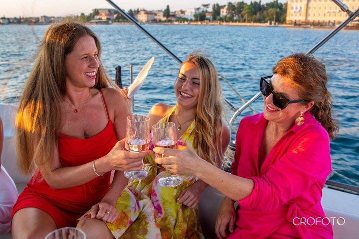 Expérience de navigation au coucher du soleil à Zadar
