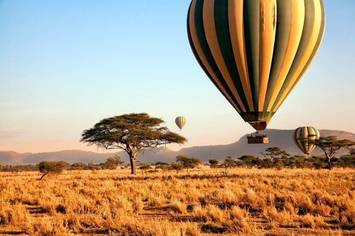 From Nairobi 3 Day Amboseli Safari with Hot Air Balloon Ride