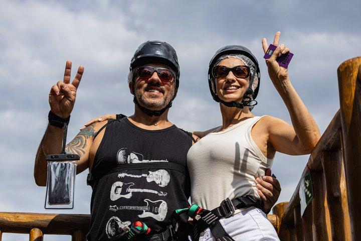Zip line i Campinas, Taquaral Park