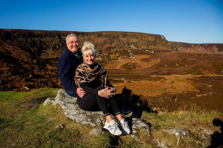 Privat dagstur i Wicklow Mountains och semesterfotografering