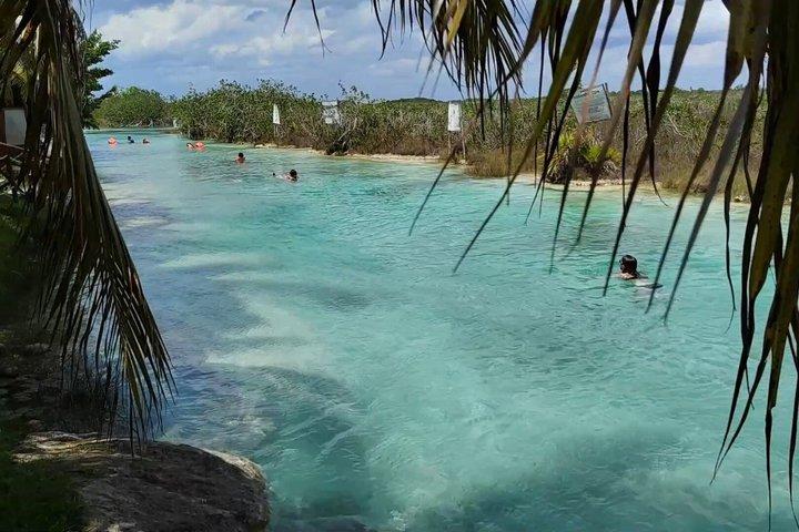 Bacalar Tour + Cenote Azul (jeden Samstag)