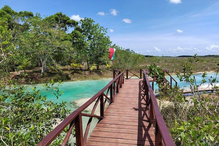 Bacalar Tour + Cenote Azul (jeden Samstag)