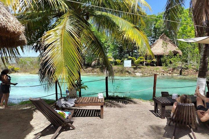 Bacalar Tour + Cenote Azul (jeden Samstag)