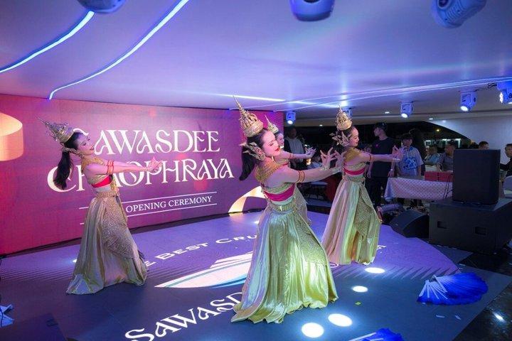 Sawasdee Chaophraya Nyeste luksus Bangkok River Cruise og shows