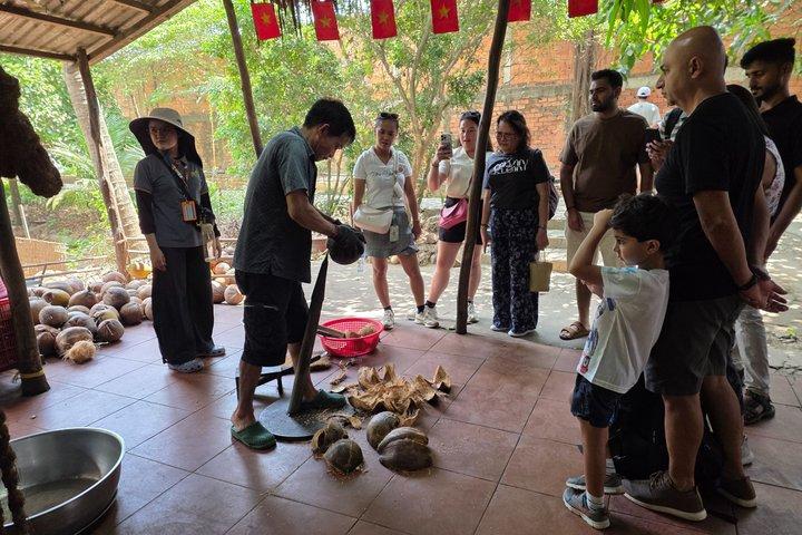 Ganztägige Mekong-Entdeckungstour in kleiner Gruppe ab Ho-Chi-Minh-Stadt