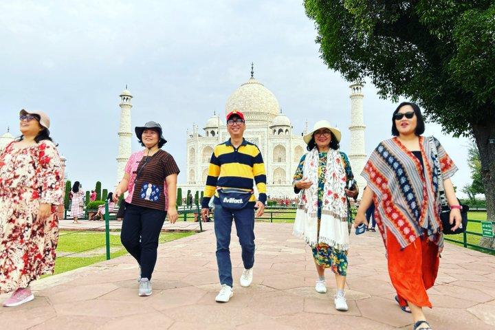 Private Same Day Taj Mahal Tour von Jaipur – All Inclusive