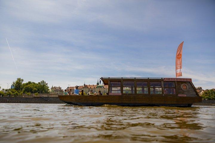 Warsaw Vistula River Sunset Cruise com bebida de boas-vindas