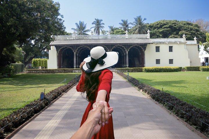 Promenade historique à Bangalore au fort et au marché des temples du palais