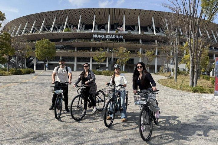Tokyo Guidad elcykeltur Dolda gator och lokala kvarter