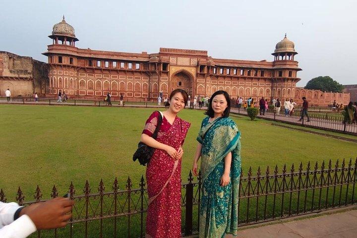 From Agra: Skip-the-Line Taj Mahal & Agra Fort Private Tour