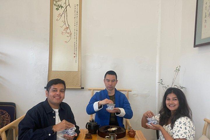 紫禁城の隣の胡同でのプライベート中国茶道