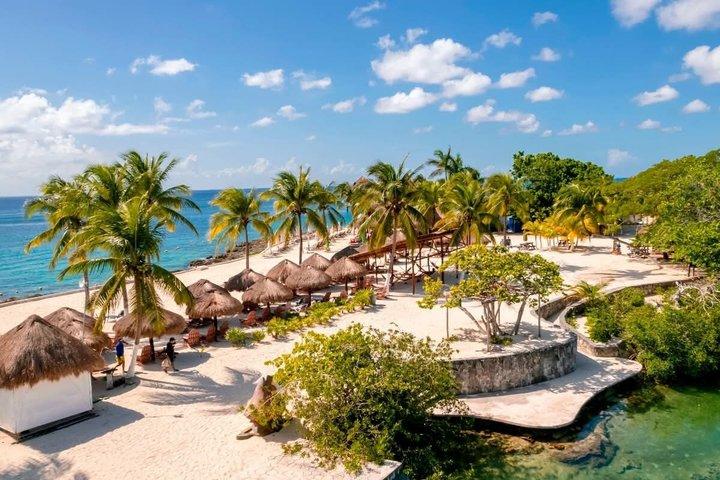 Chankanaab Cozumel Day Pass con buceo y masaje