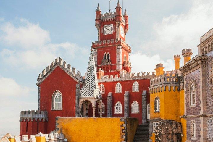 Excursion privée d'une demi-journée à Sintra au départ de Lisbonne avec billet Pena Palace