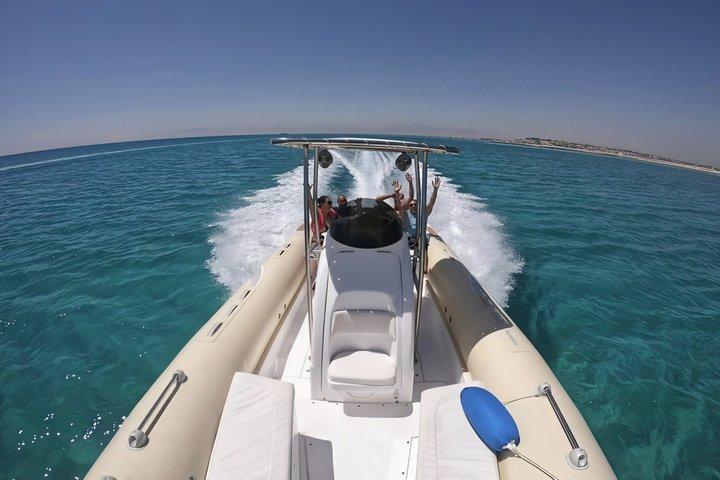 Privé 4 - Uur Speed Boat Sea Trip (dolfijnen, snorkelen, eiland)