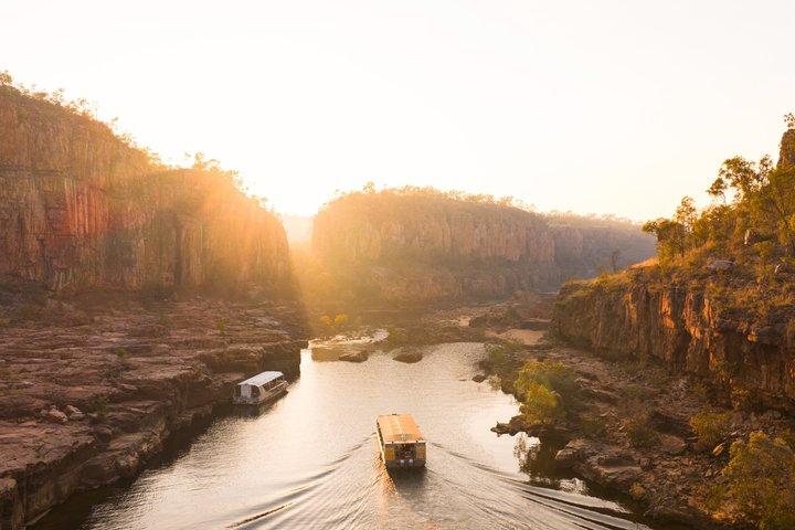 Nitmiluk (Katherine) Gorge Dîner de 3,5 heures au coucher du soleil en bateau