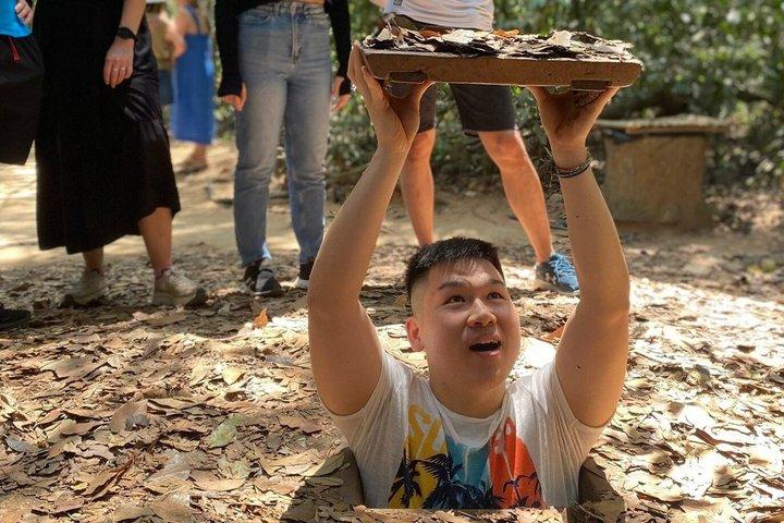 Tour del Cu Chi Tunnels e del Delta del Mekong Full Day Deluxe