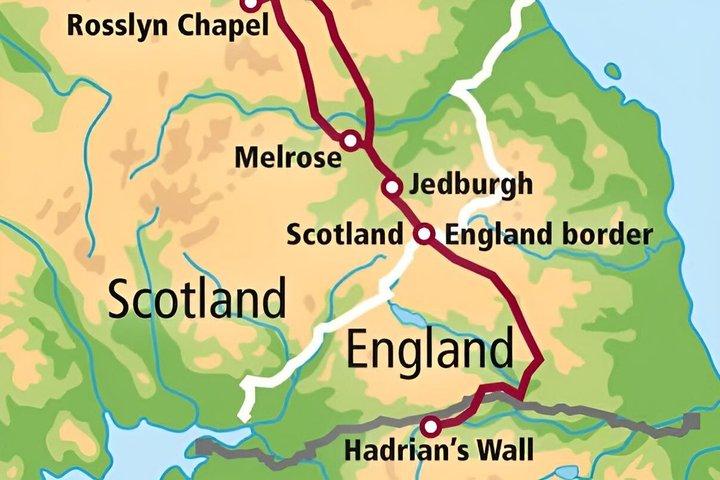 Rosslyn Chapel and Hadrian's Wall Small Group Tour saindo de Edimburgo