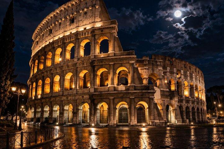 Rome Colosseum All Access Visite nocturne souterraine avec arène