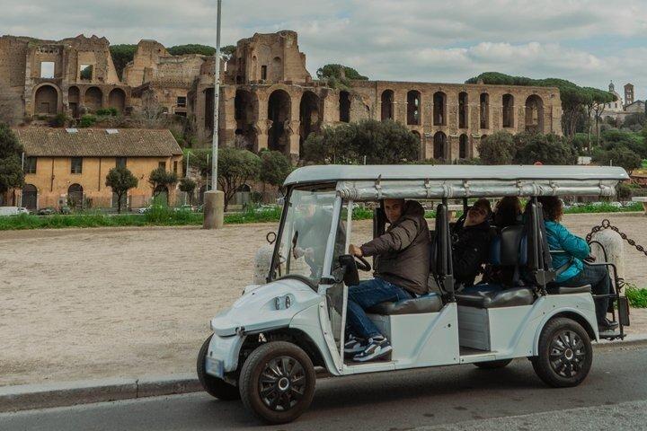 Tour privato in golf carrello Rome Express 1 ora