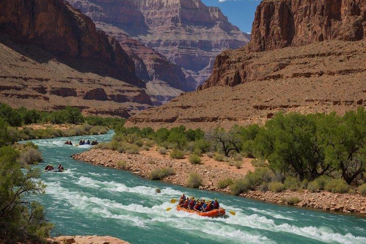 Fisher Towers fuld dag Rafting eventyr på Colorado River
