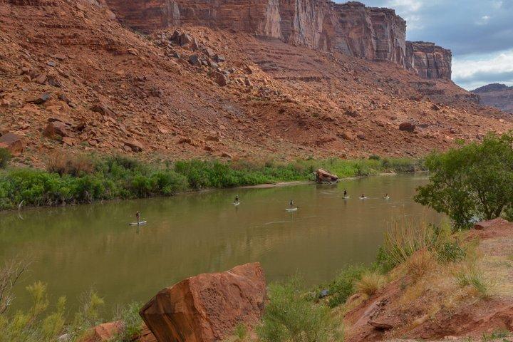 Fisher Towers fuld dag Rafting eventyr på Colorado River