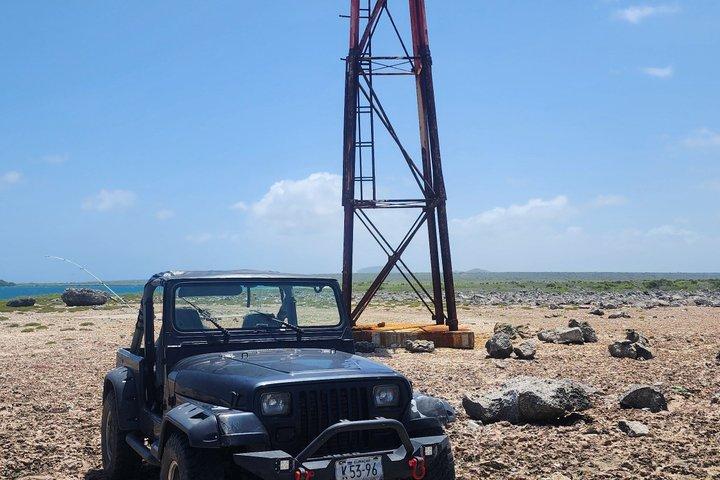 Tilpasselig, privat off road jeep tur til Curacao skjulte gems