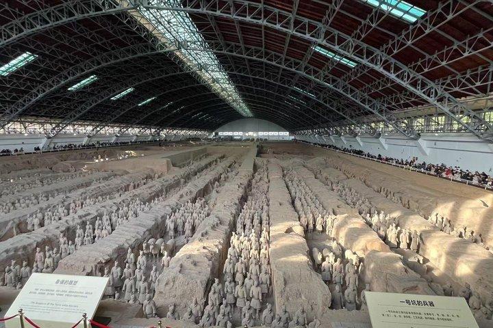 Excursion privée d'une journée à l'armée de terre cuite et au palais de Huaqing