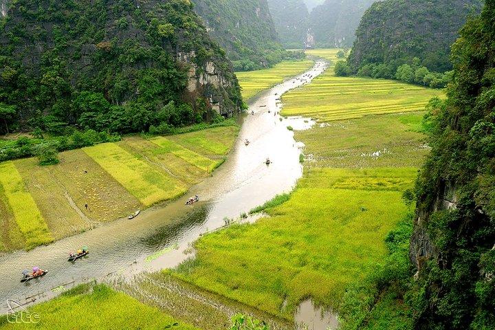 Excursion d'une journée à Ninh Binh Hoa Lu - Trang An/Tam Coc - Mua Cave - Cyclisme