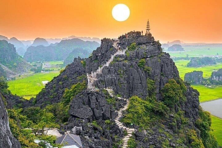 Excursion d'une journée à Ninh Binh Hoa Lu - Trang An/Tam Coc - Mua Cave - Cyclisme